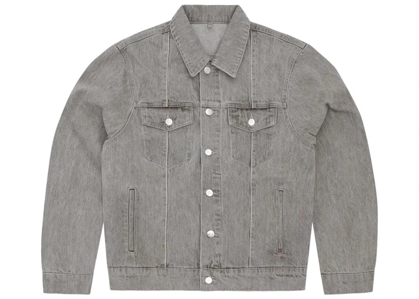 Corteiz C-Star Denim Trucker Jacket Grey