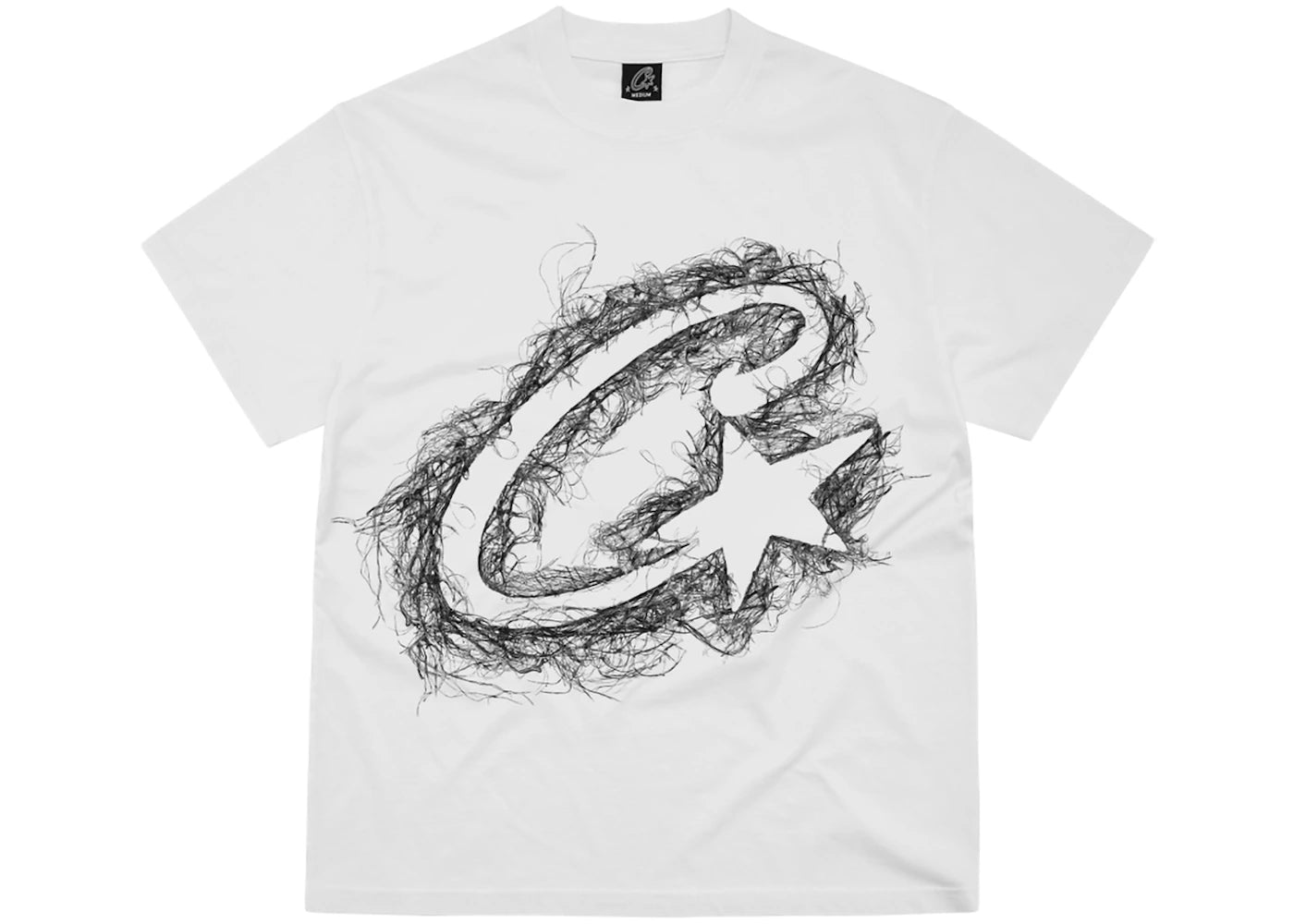 Corteiz C Star String Tee White