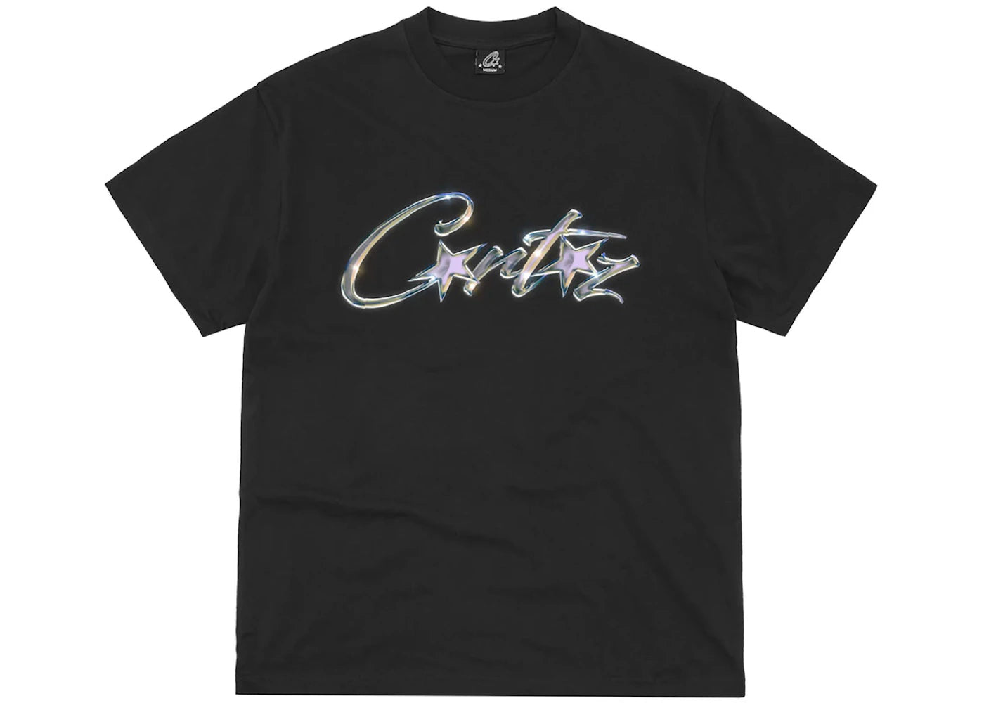 Corteiz Chrome Allstarz Tee Black