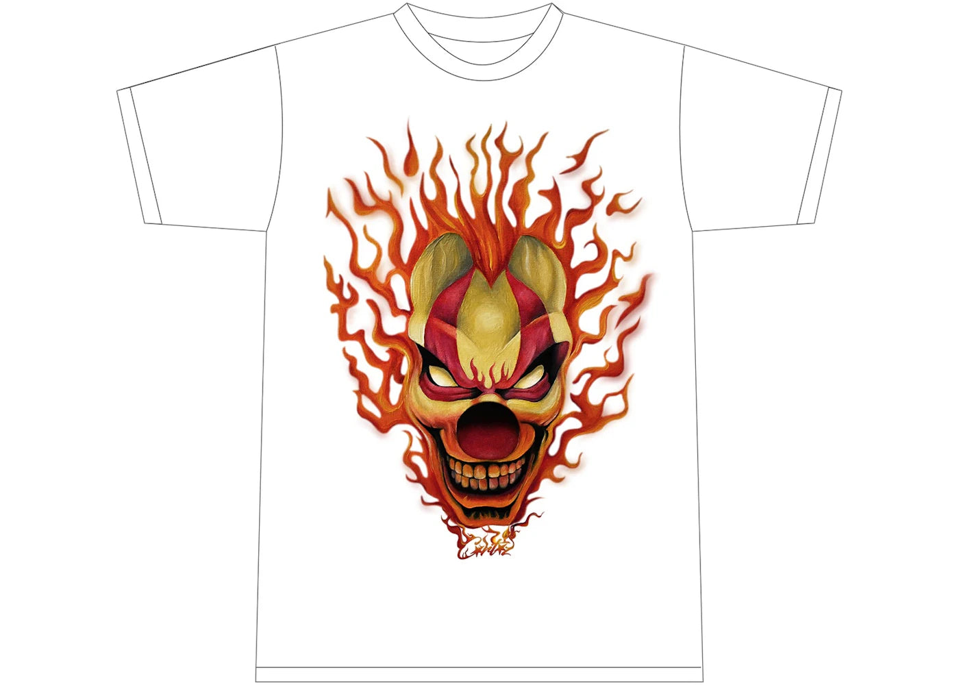 Corteiz Clown Tee White