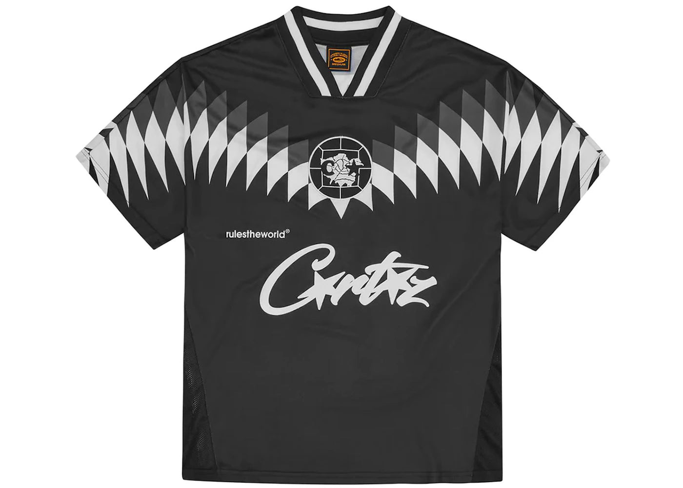 Corteiz Club RTW Football Jersey Black