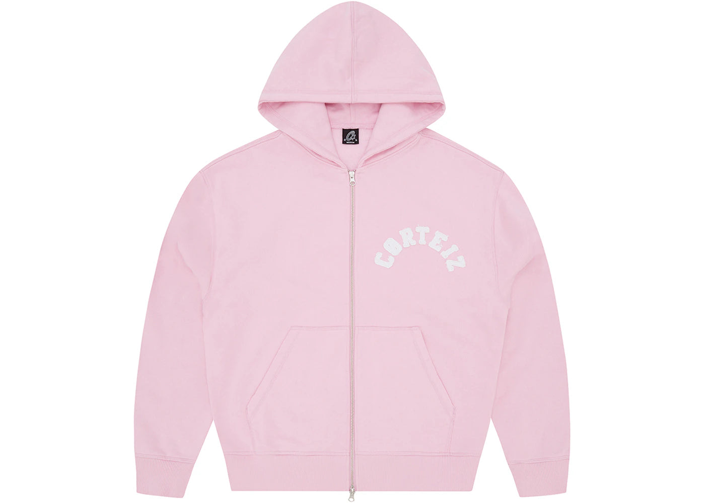 Corteiz Colly Arch Zip Hoodie Pink