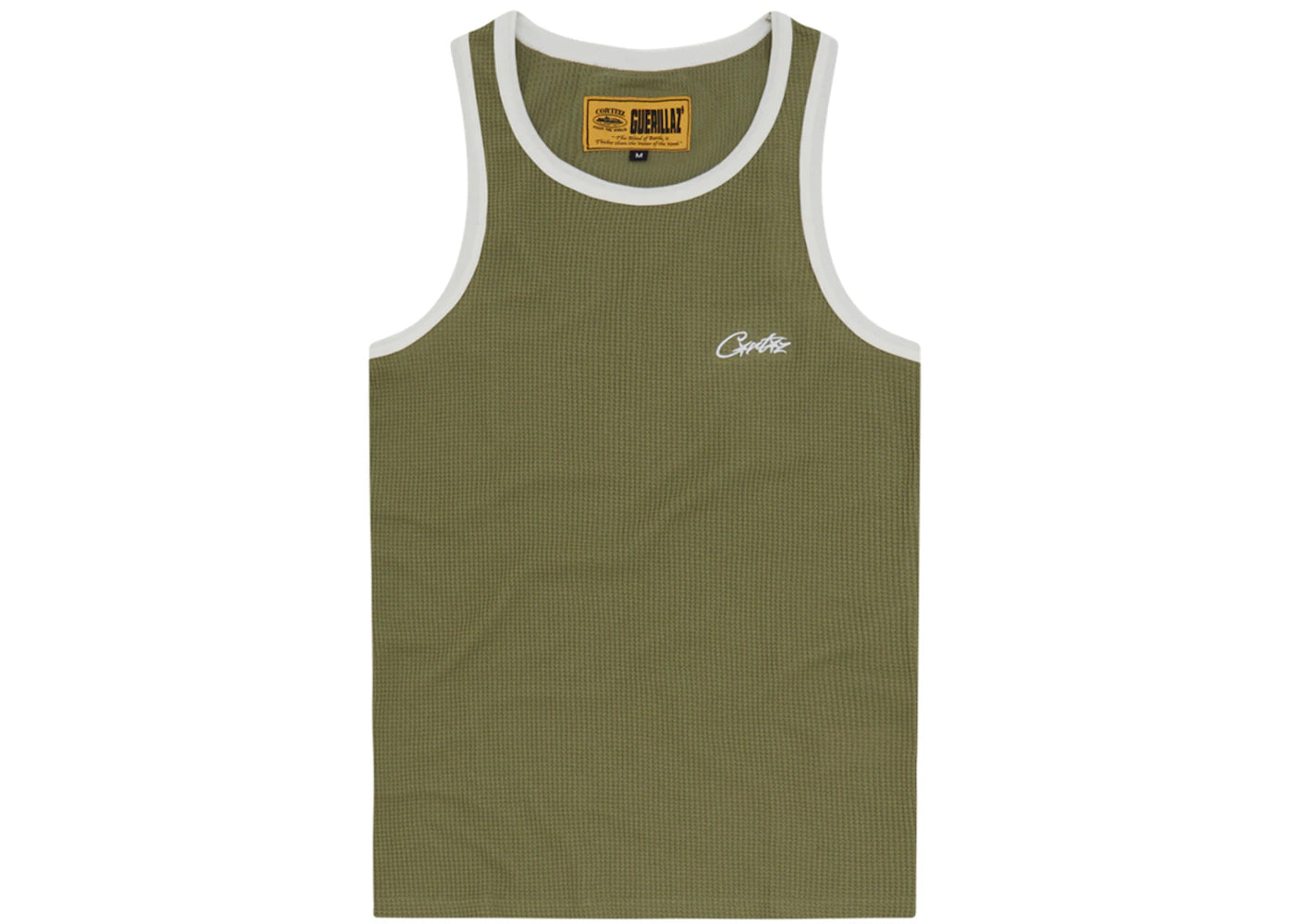 Corteiz Contrast Allstarz Tank Top Khaki