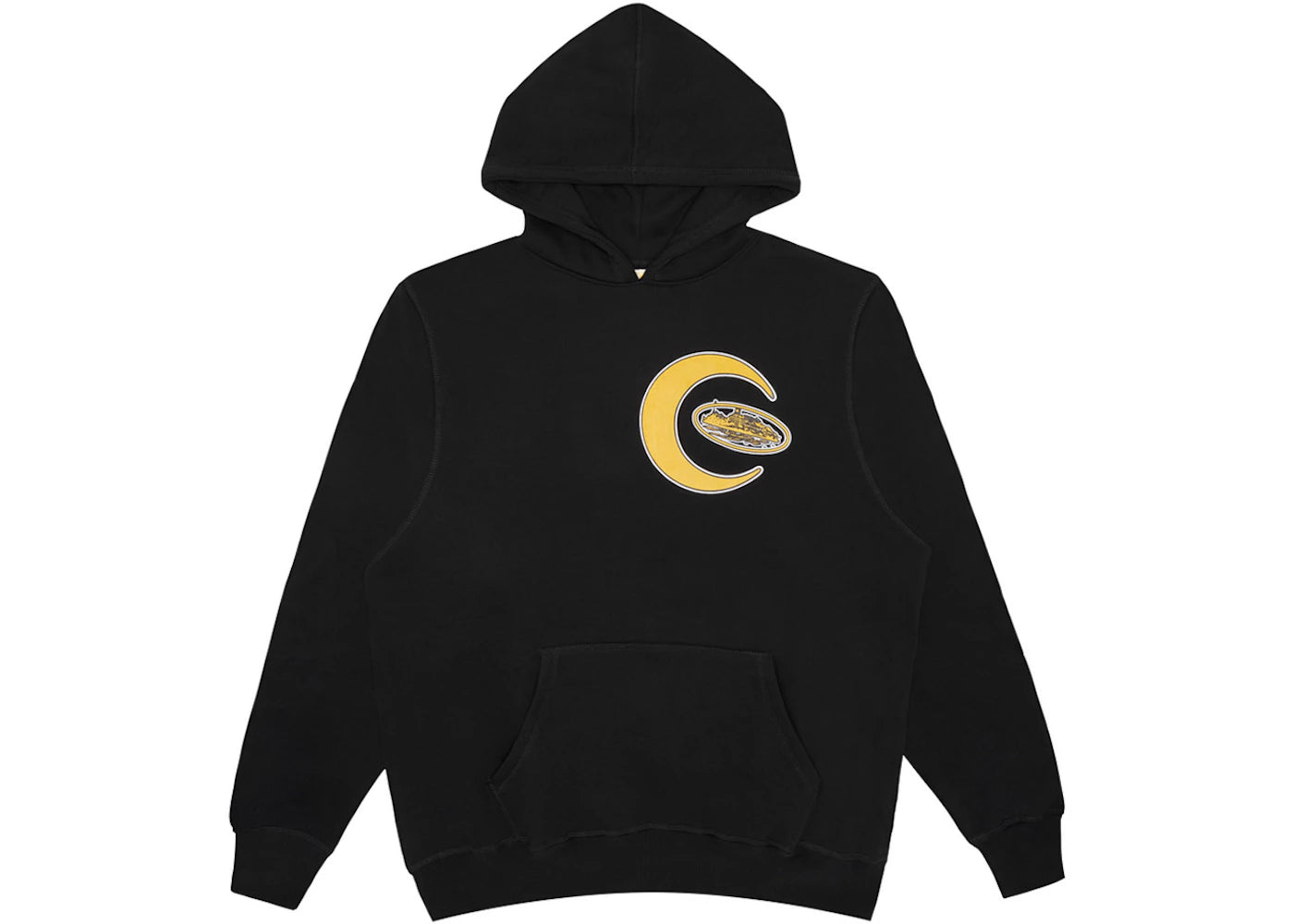 Corteiz Crescent Hoodie Black