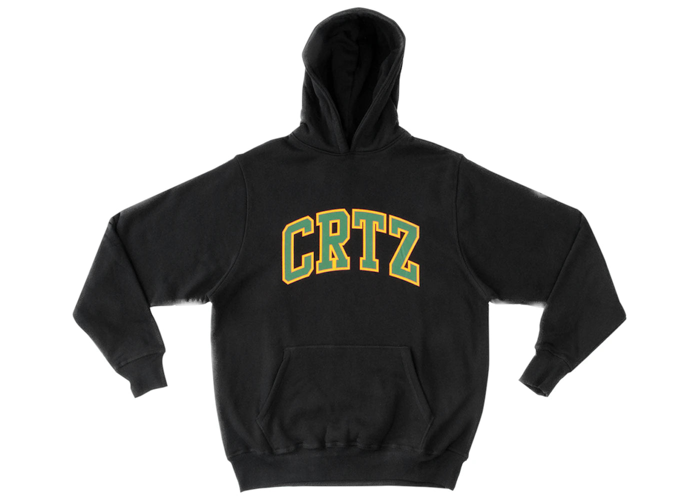 Corteiz Crtz Dropout Hoodie Black/Green