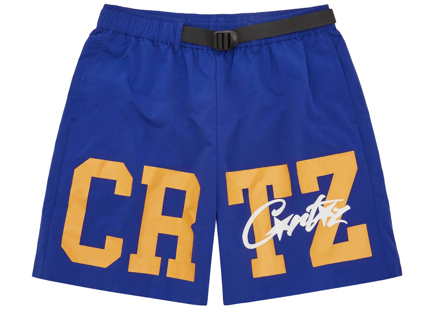 Corteiz Crtz Nylon Shorts Blue