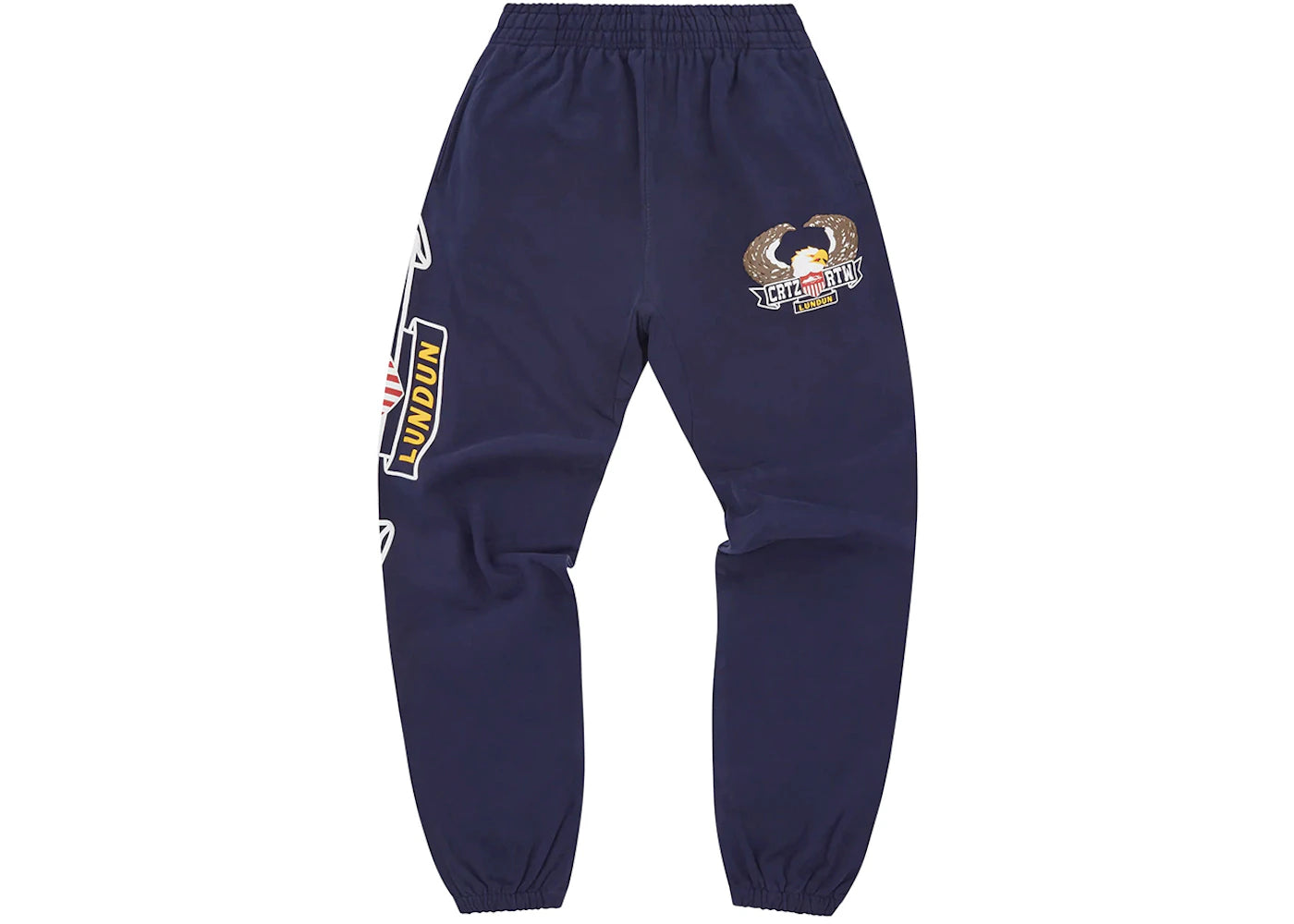 Corteiz Dipset Bottoms Navy