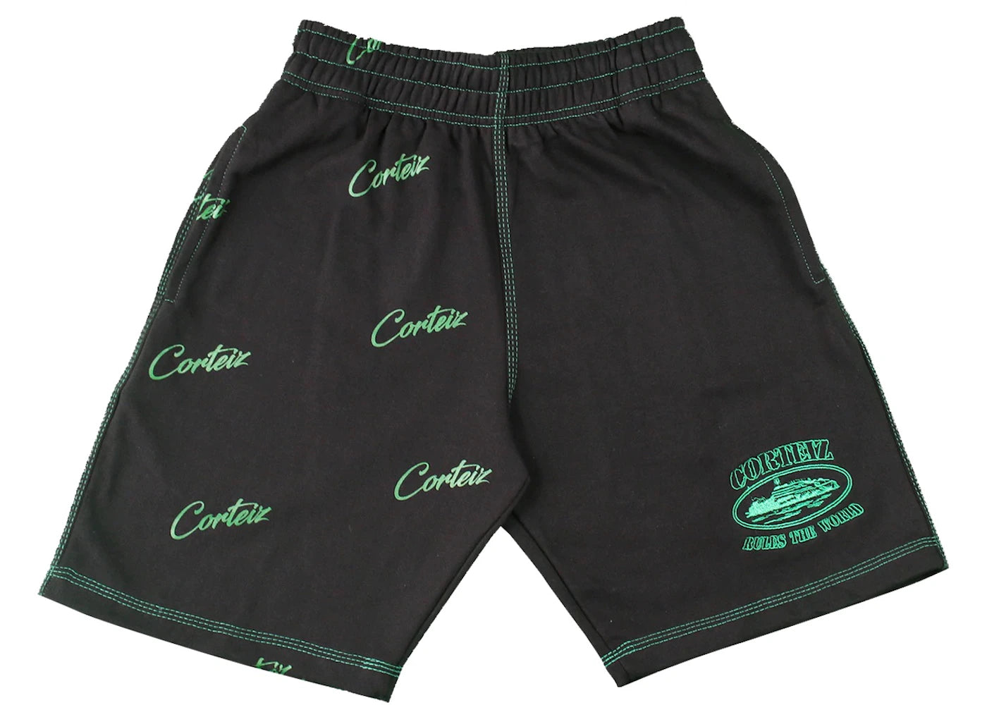 Corteiz Division '20 Shorts Green/Black