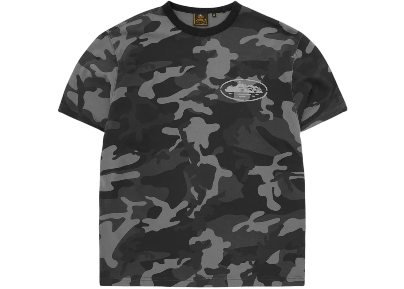 Corteiz Island Hybrid L/S Thermal Black Camo