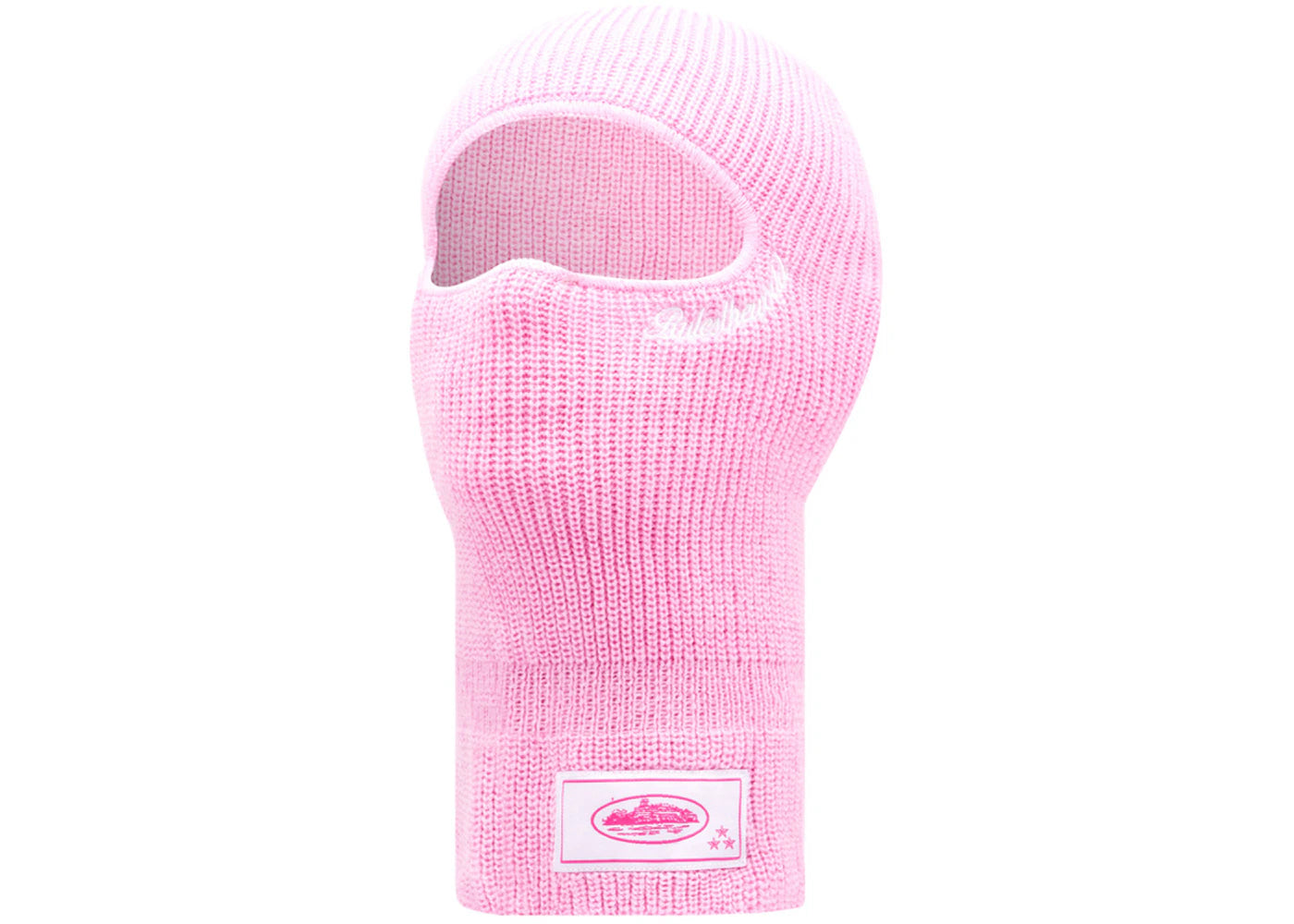 Corteiz Knit Balaclava Baby Pink