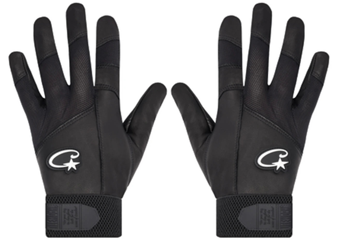 corteiz handschuhe Corteiz Leather Gloves Black