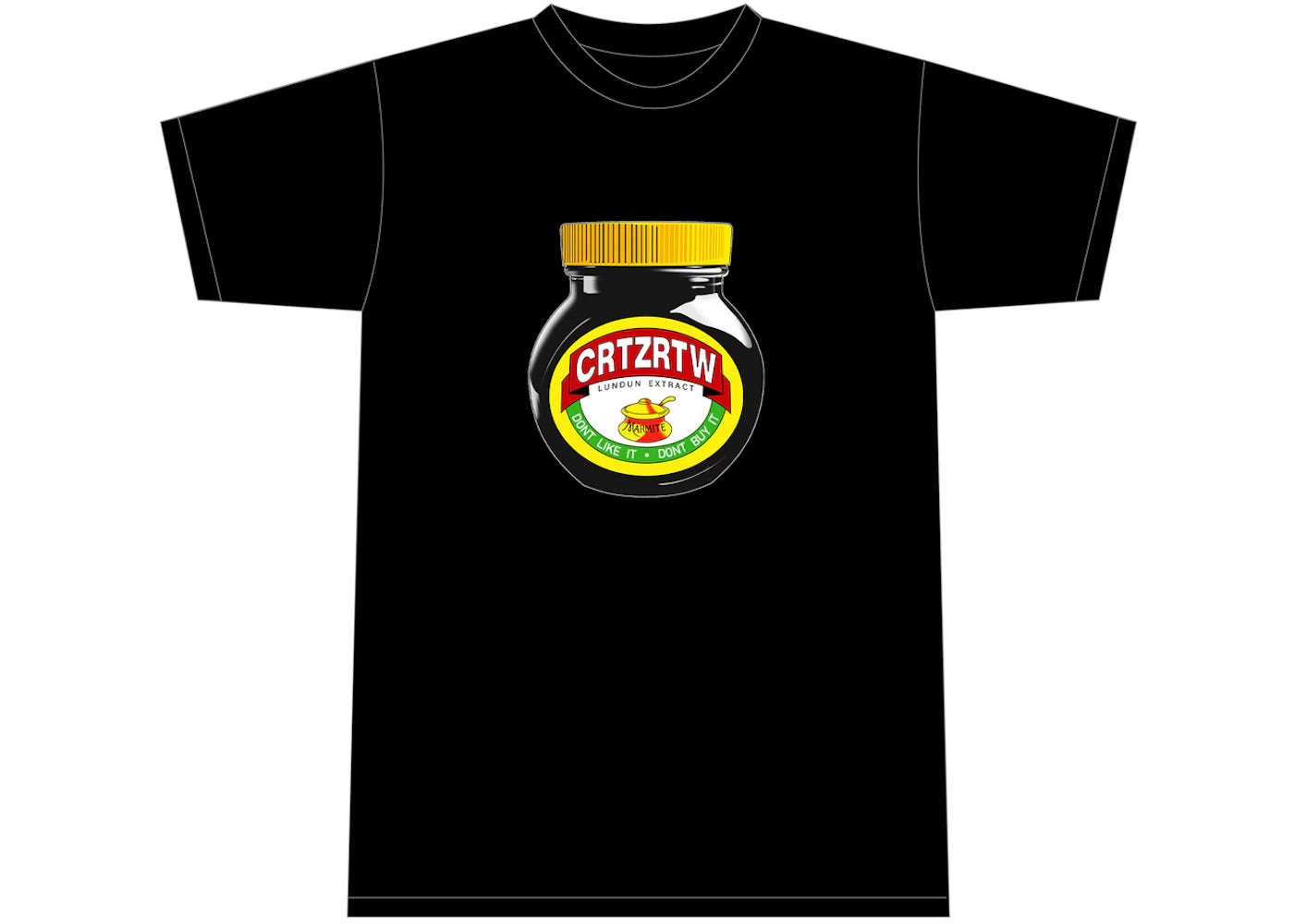 Corteiz Marmite T-shirt Black