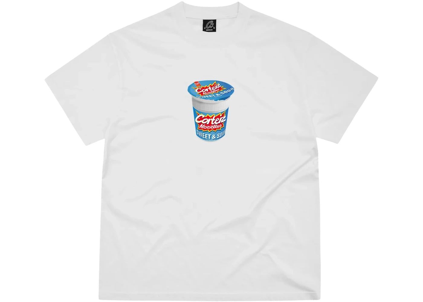 Corteiz Noodle Tee White