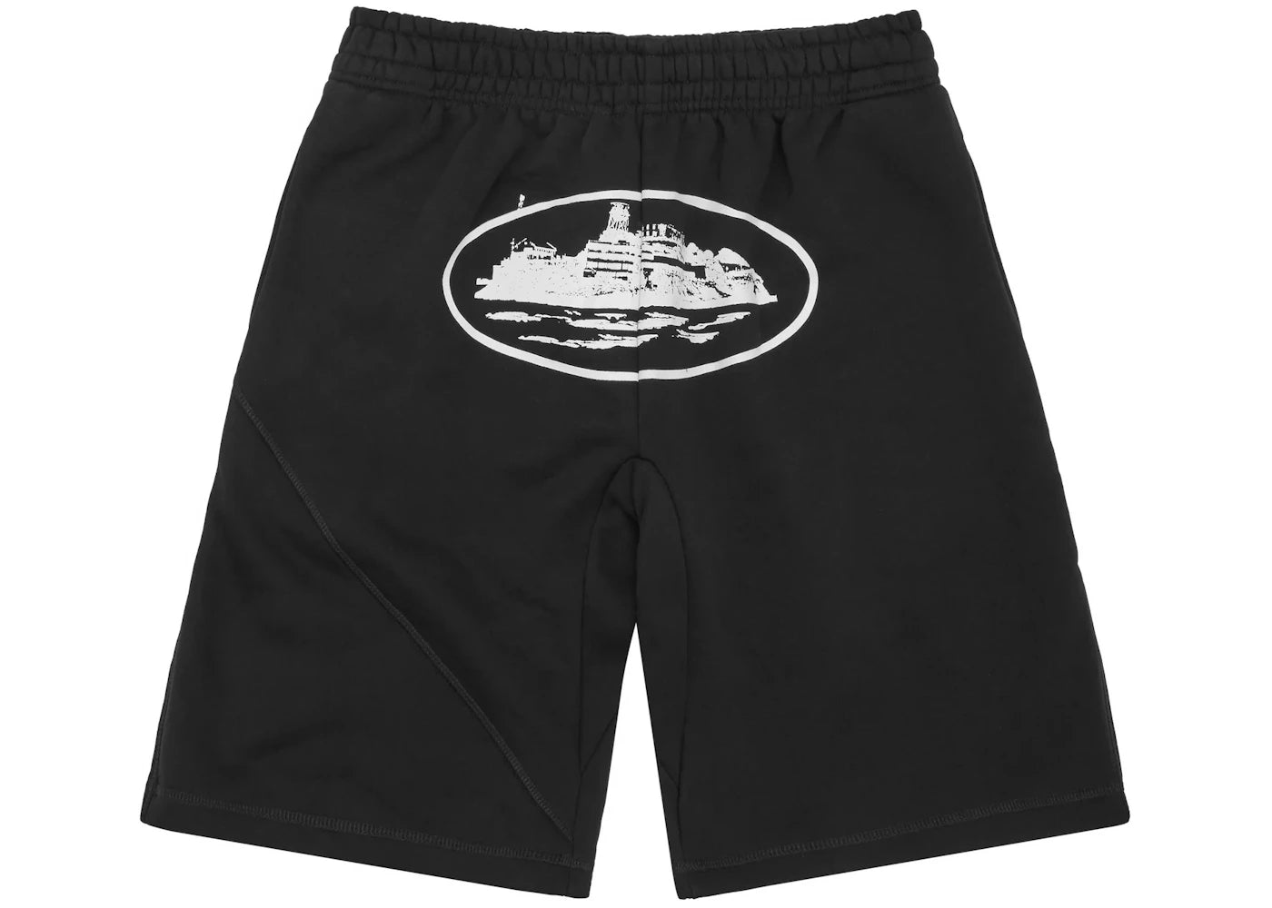 Corteiz OG Alcatraz Shorts Black