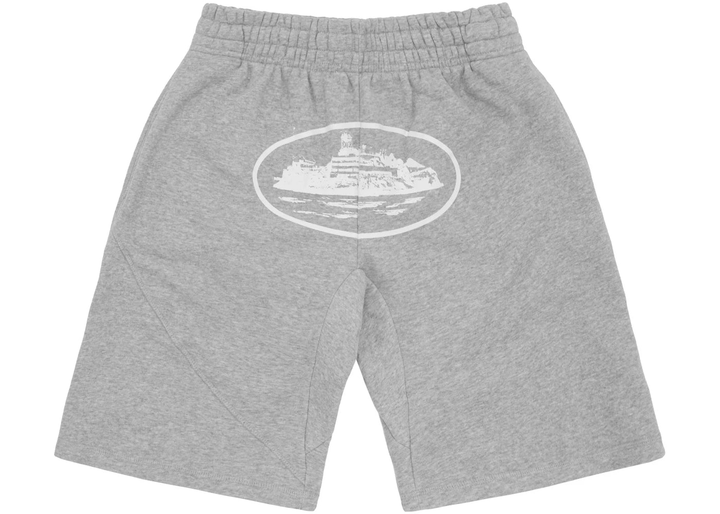 Corteiz OG Alcatraz Shorts Heather Grey