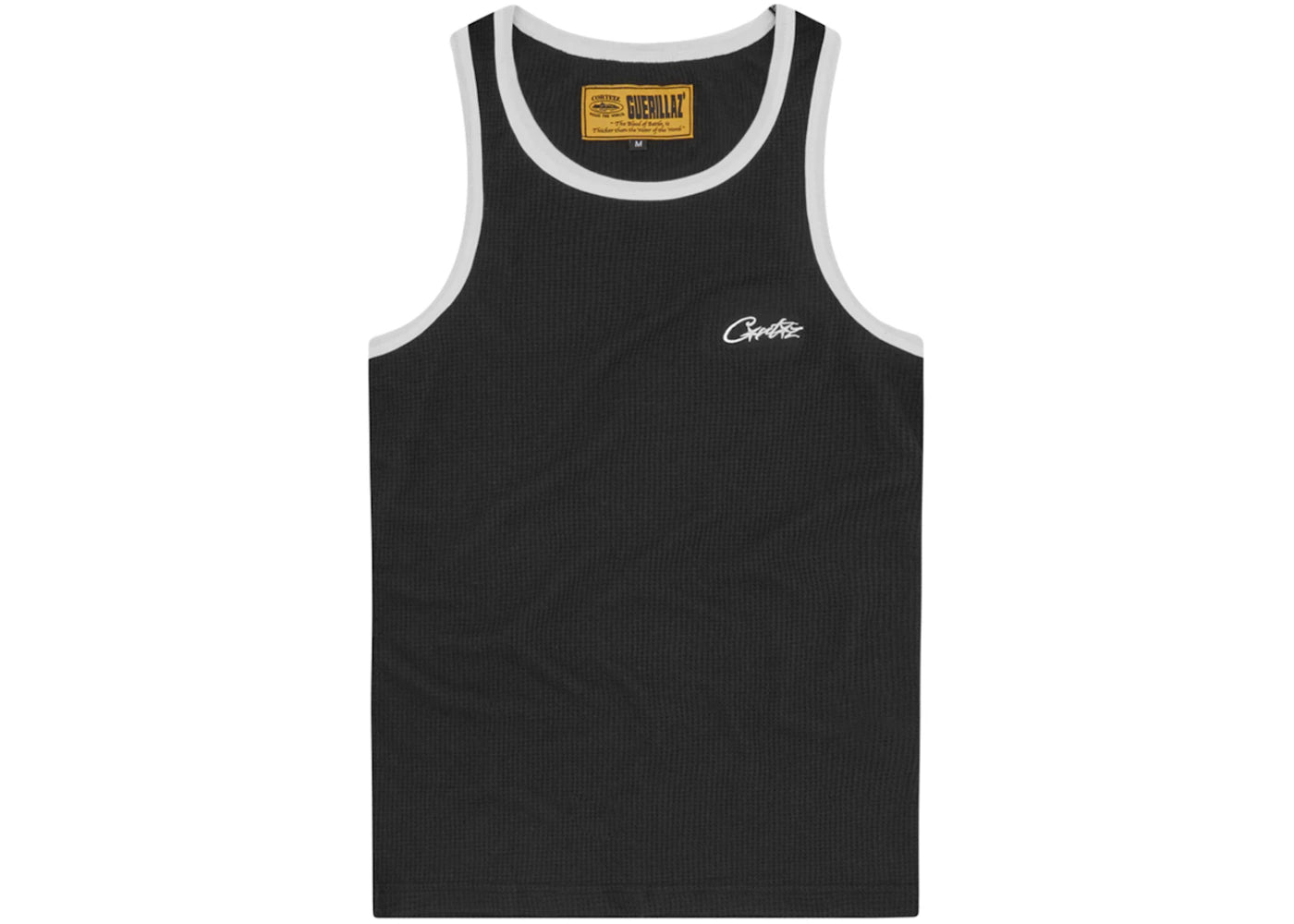 Corteiz OG Contrast Tank Top Black