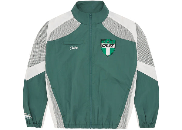 Corteiz Olympic Shuku Nigeria Jacket Green/White – Side Kicks