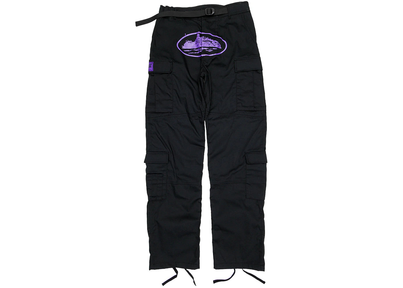 Corteiz Purp Guerillaz Cargos Black/Purple