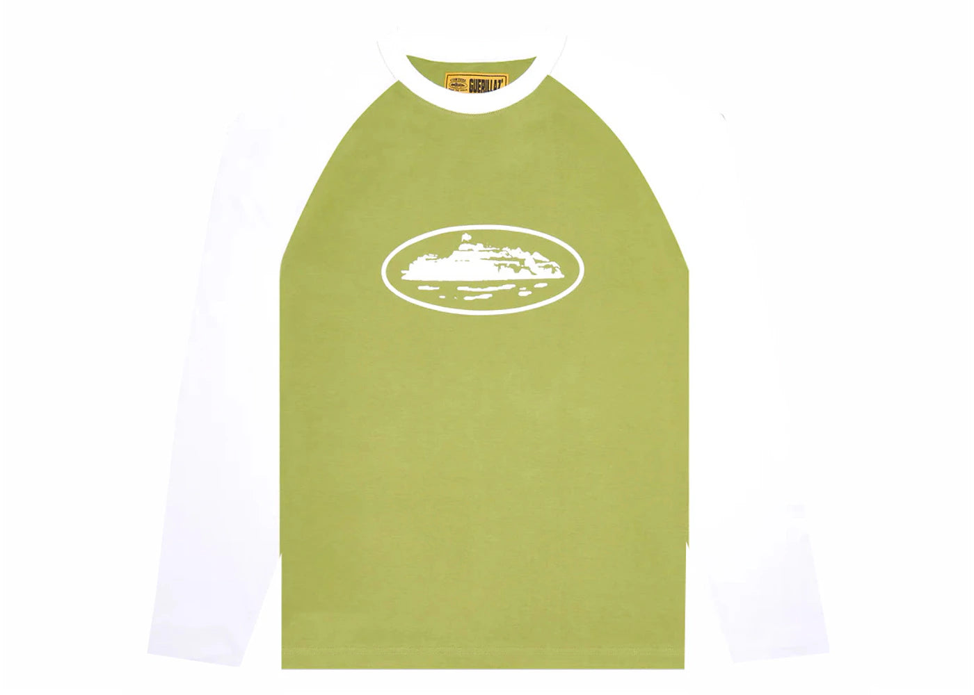 Corteiz Raglan LS Tee Sage Green