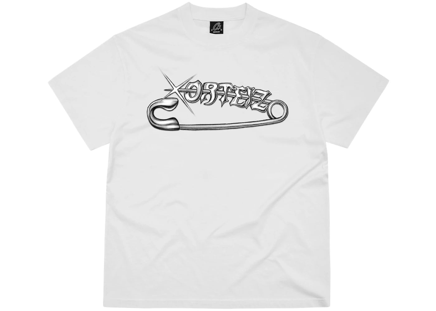 Corteiz Safety Pin Tee White