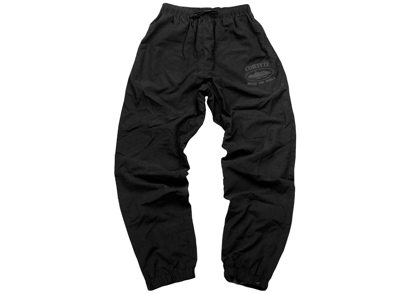 Corteiz Shukushuku Bottoms Triple Black