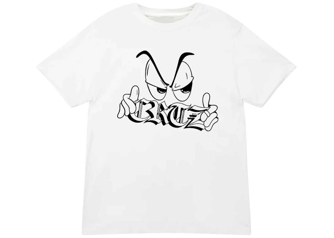 Corteiz Side Eye Tee White