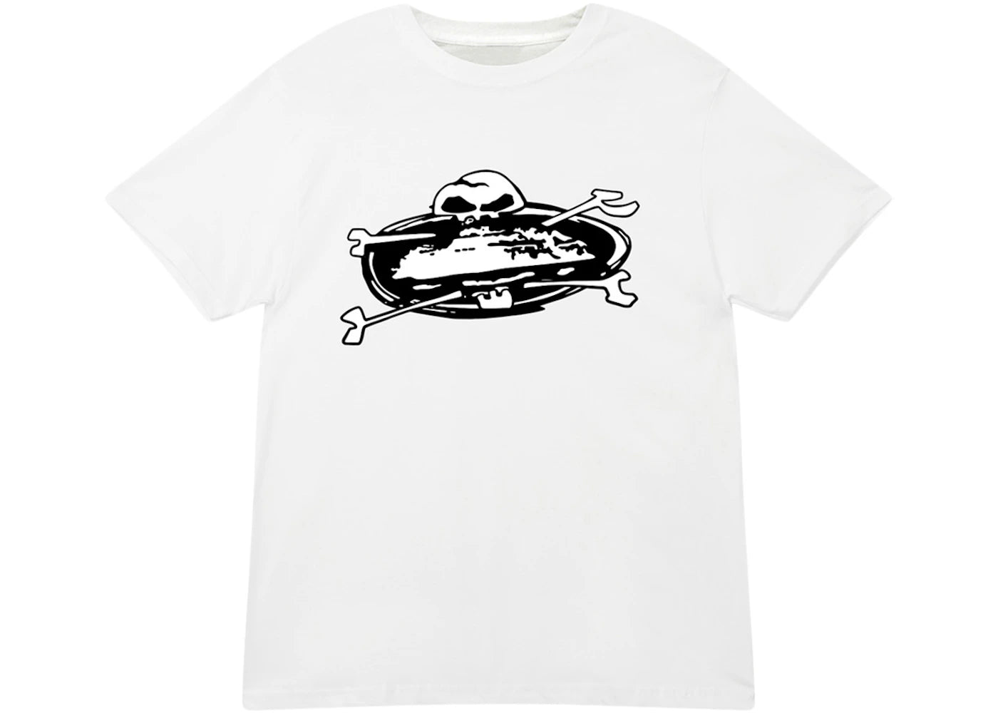 Corteiz Skull Island T-shirt White