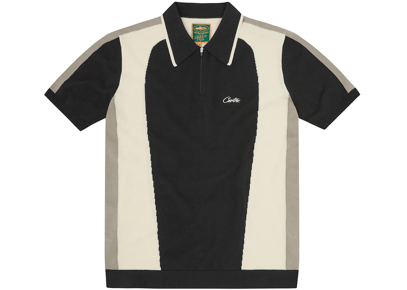 Corteiz Soprano Knit Polo Black