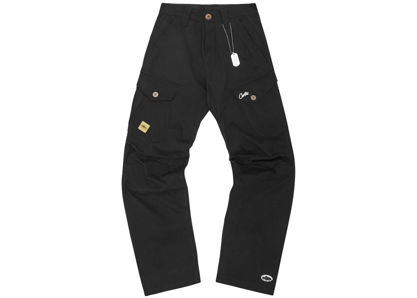 Corteiz Storm Cargos Black