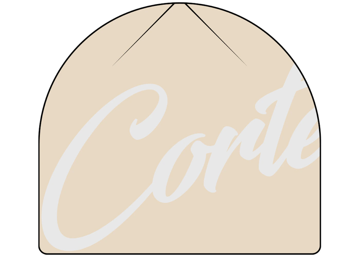 Corteiz Strike Skully Cream