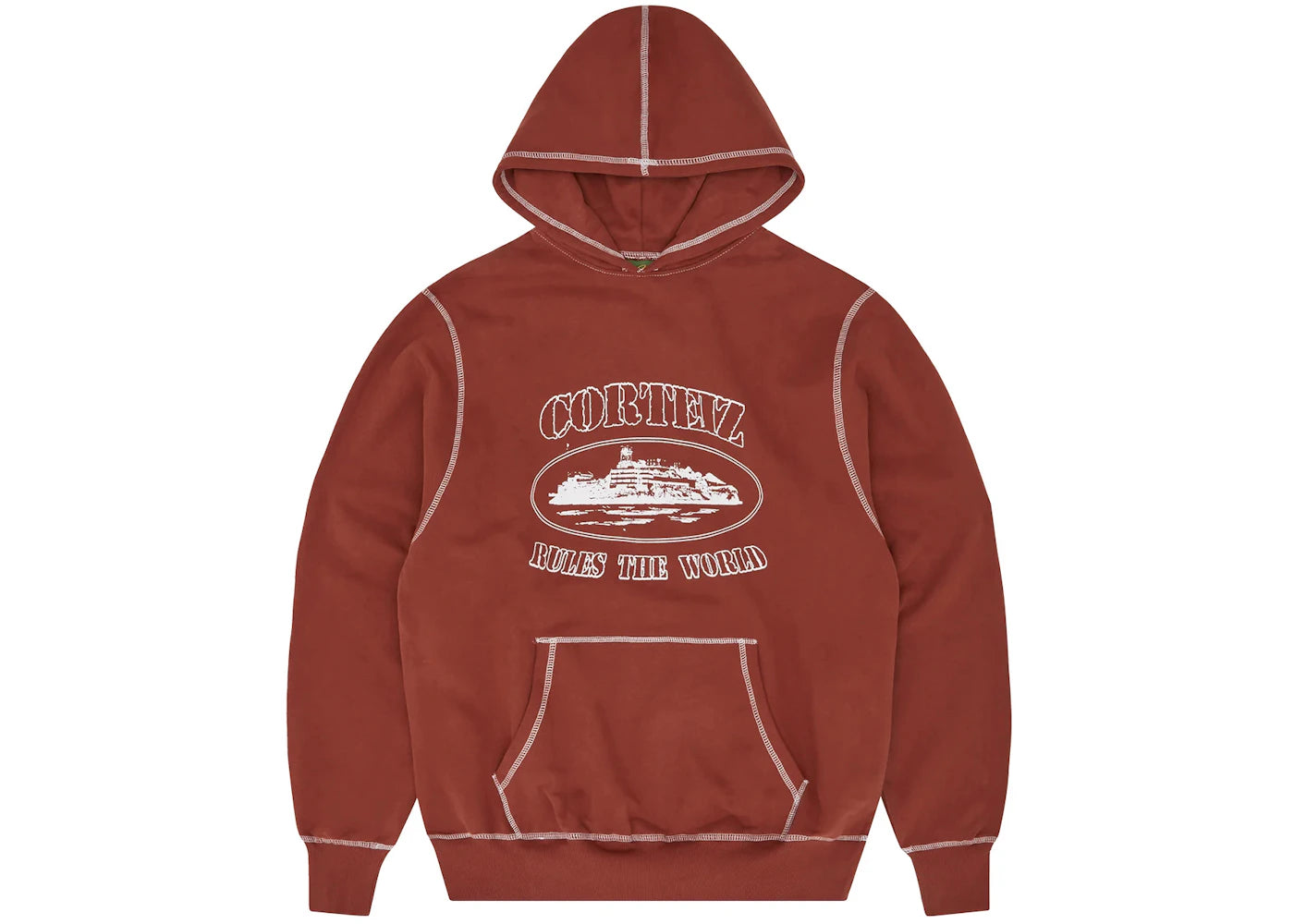 Corteiz Superior Hoodie Rust