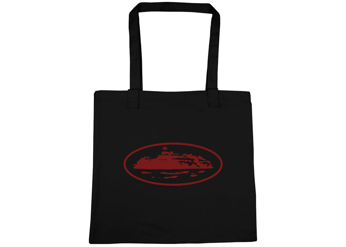 Corteiz Tote Bag Black/Red