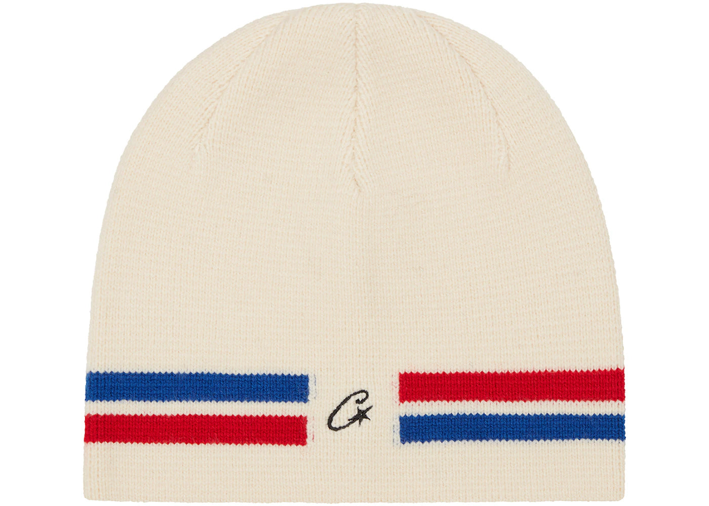 Corteiz VVS Knit Beanie Cream