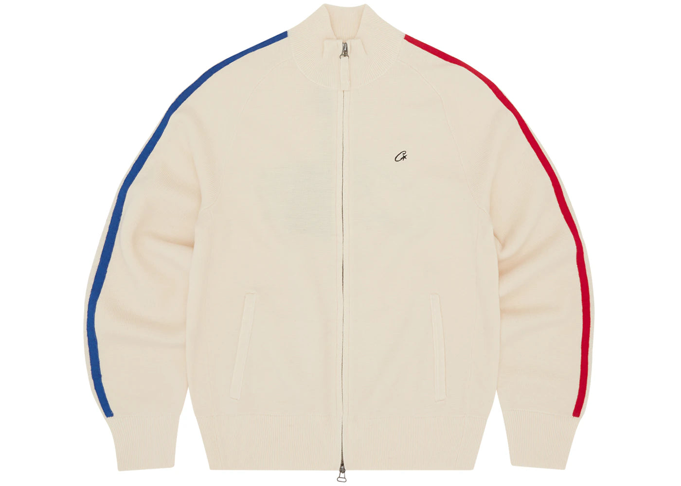 Corteiz VVS Knit-Zip Cream