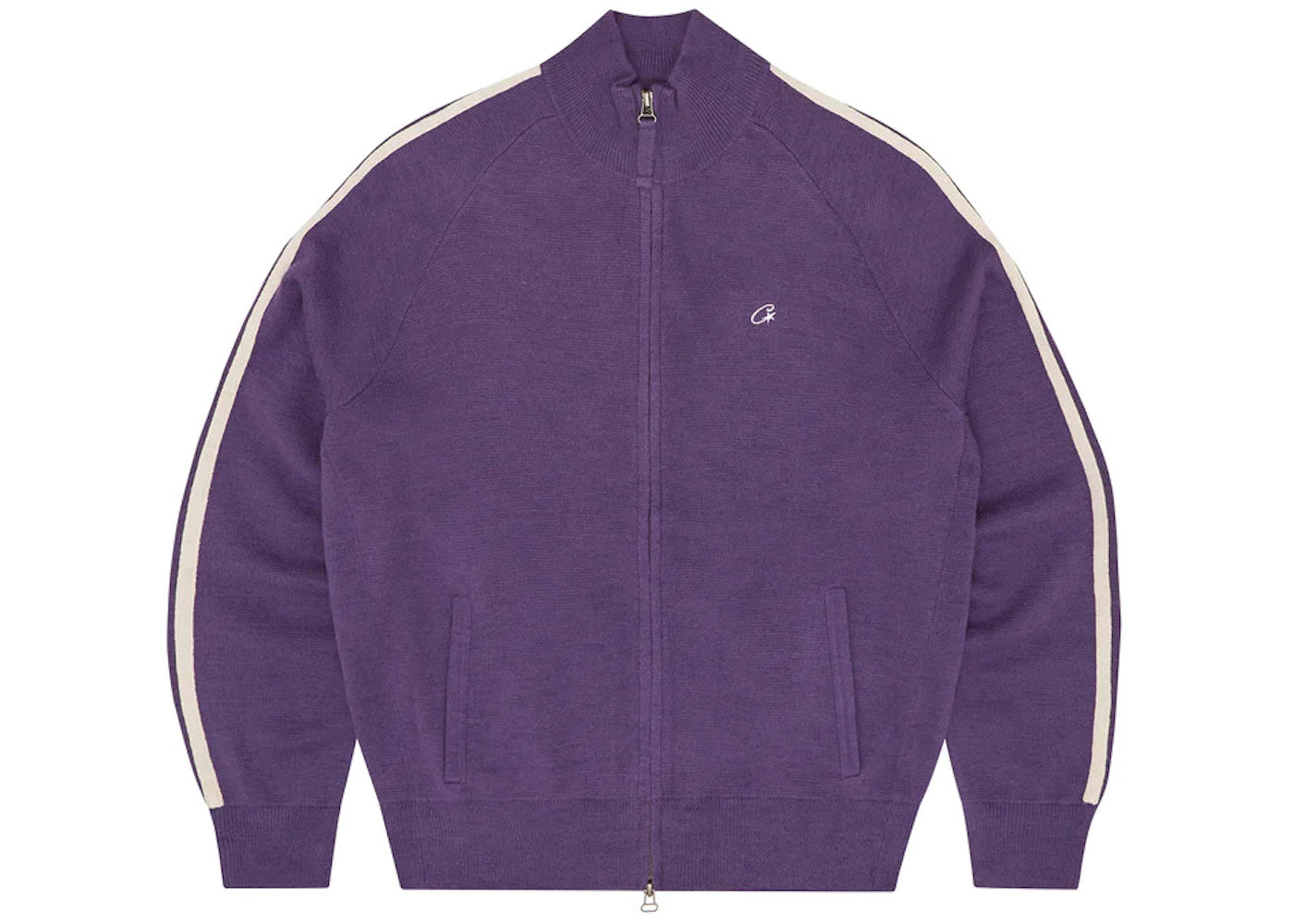 Corteiz VVS Knit-Zip Purple