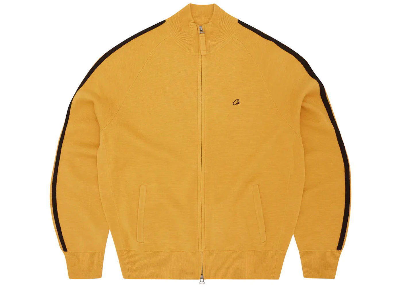 Corteiz VVS Knit-Zip Yellow