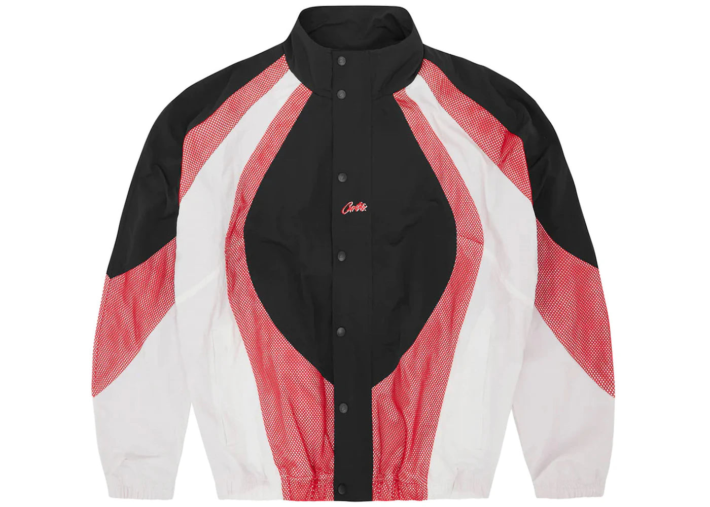 Corteiz Vertigo Shuku Jacket Black/Red