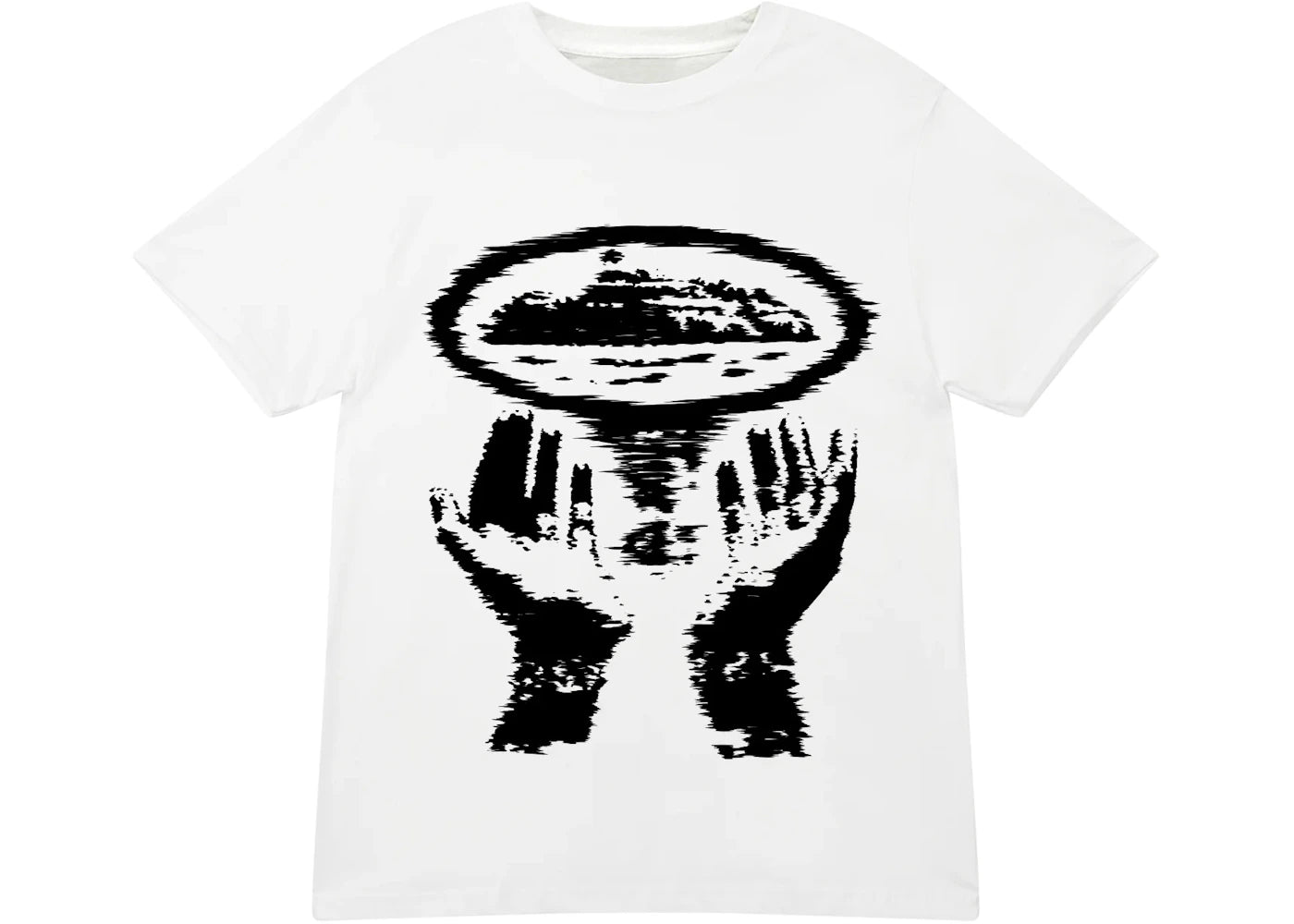 Corteiz Vortex Hands Tee White