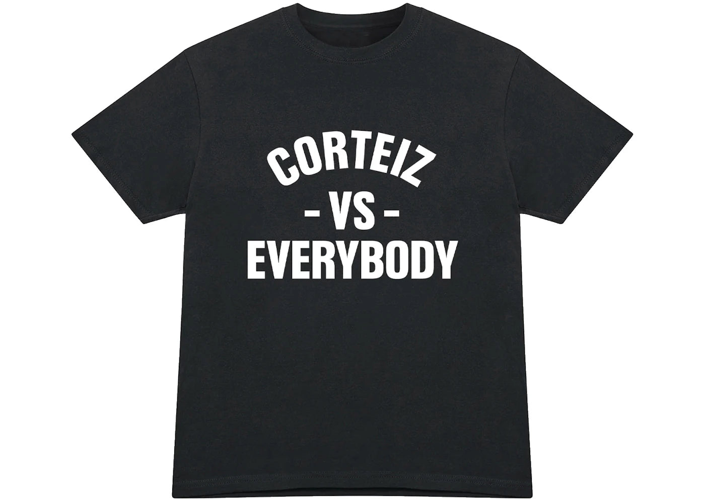 Corteiz Vs Tee Black