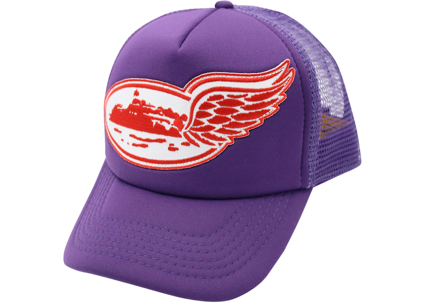 Corteiz Wing Alcatraz Trucker Hat Purple