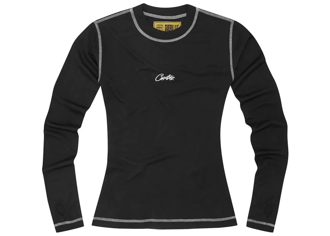 Corteiz Women's Mesh Longsleeve Black