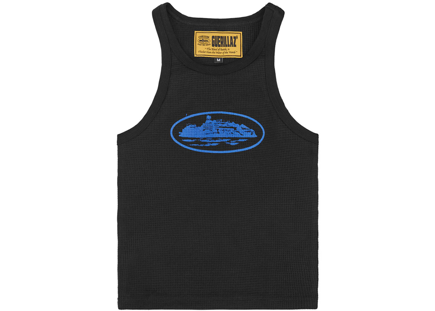 Corteiz Women's Alcatraz Tank Top Black/Blue