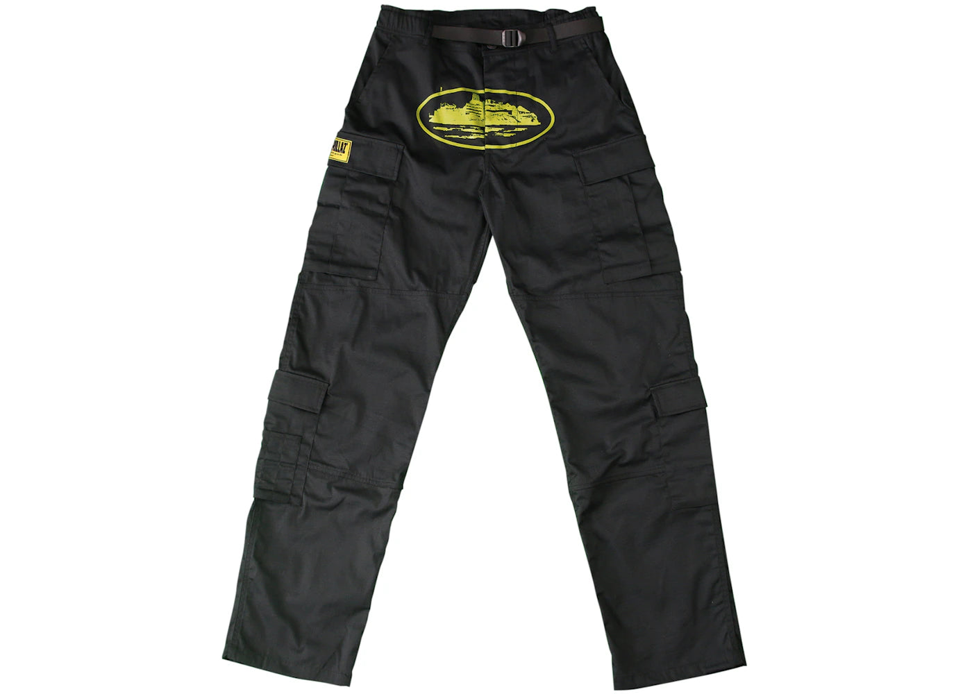 Corteiz Yella Guerillaz Cargos Black/Yellow