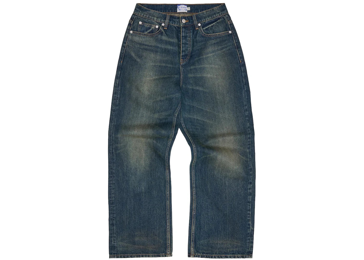 Corteiz x Denim Tears Luxe Baggy Jeans Vintage Indigo