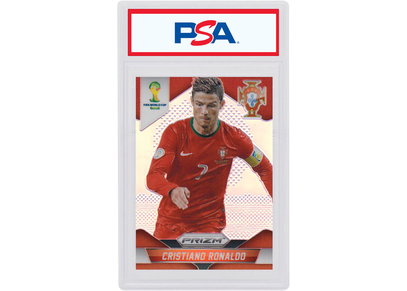 Cristiano Ronaldo 2014 Panini Prizm World Cup Silver #161 (PSA or BGS Graded)