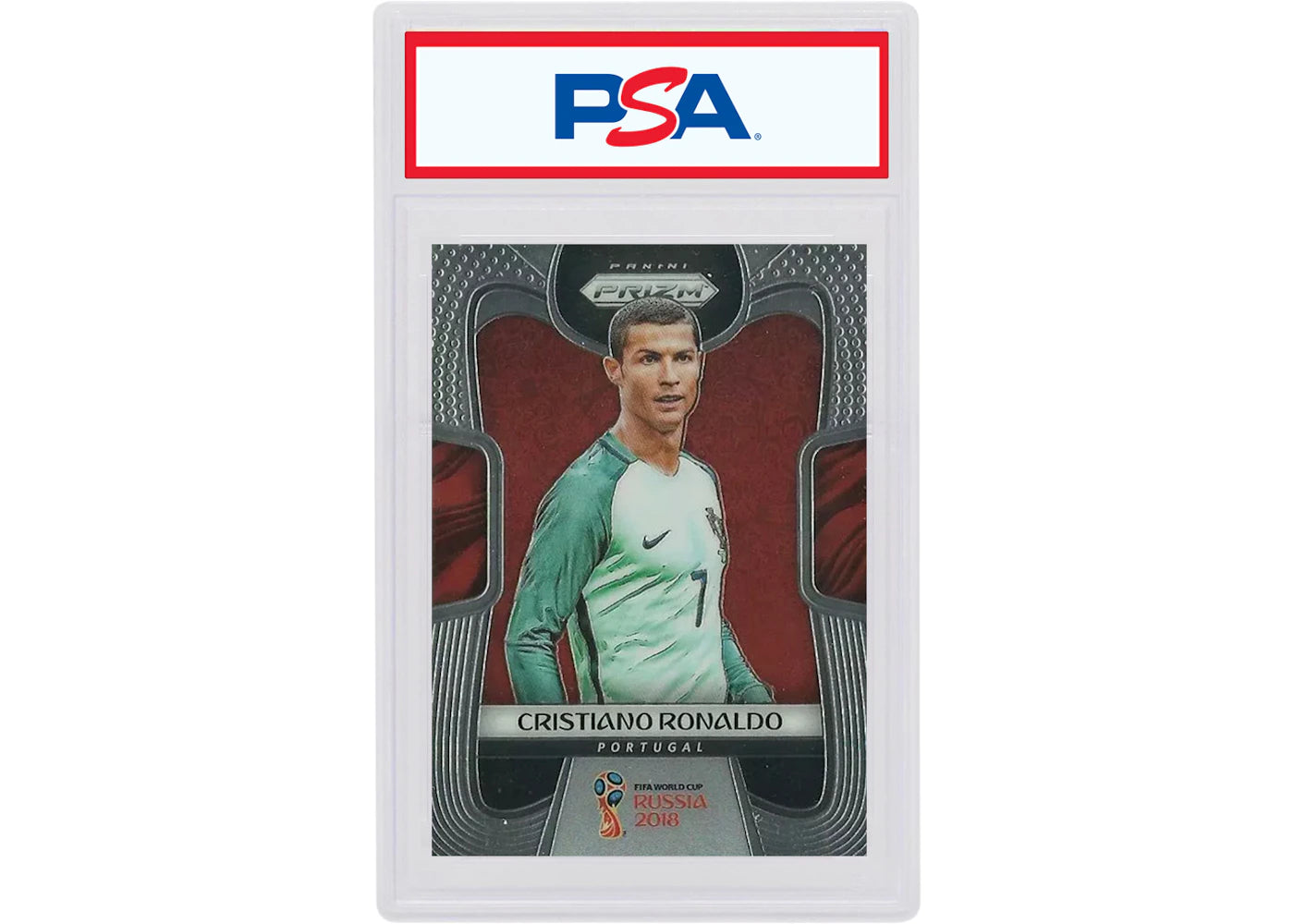 Cristiano Ronaldo 2018 Panini Prizm World Cup #154 (PSA or BGS Graded)
