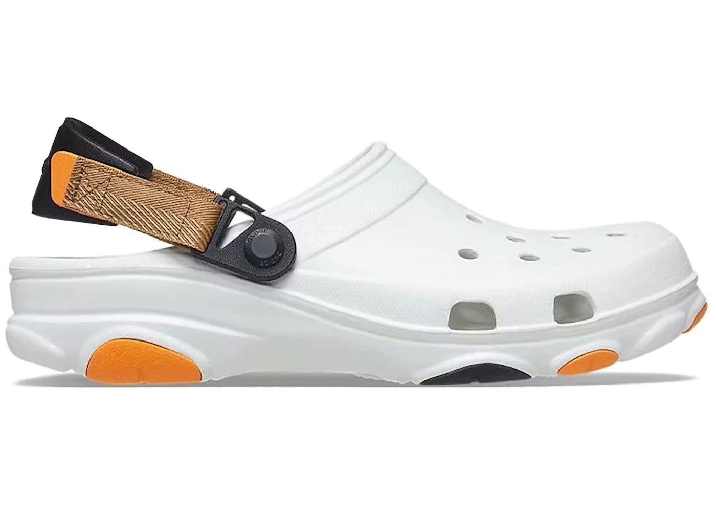 Crocs Classic All-Terrain Clog White Orange