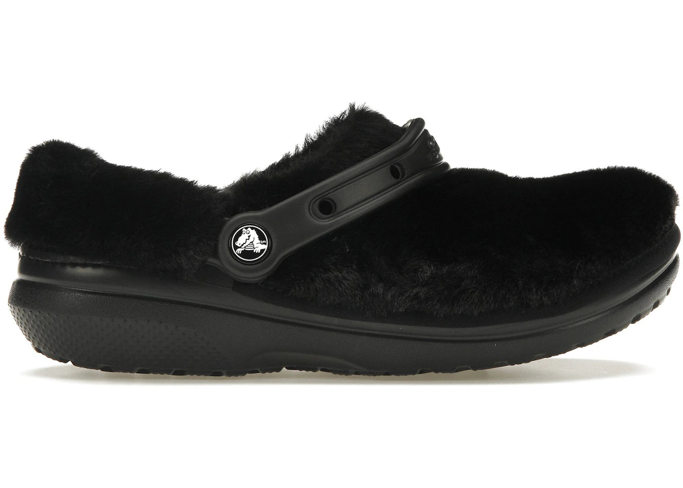 Crocs Classic Clog Fur Sure Black