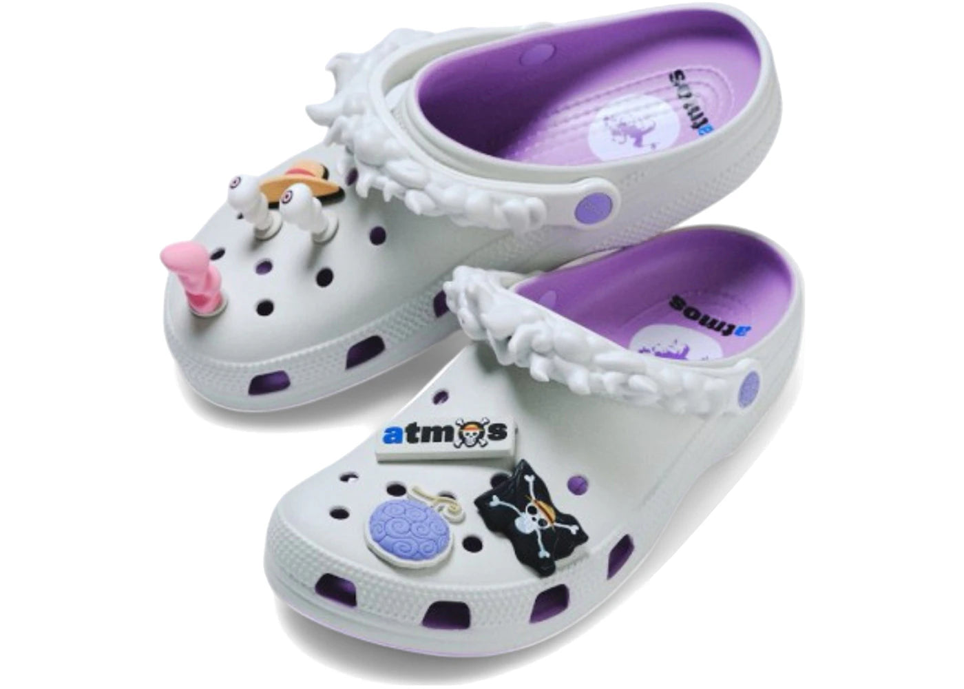 Crocs Classic Clog ONE PIECE x atmos Luffy Gear 5