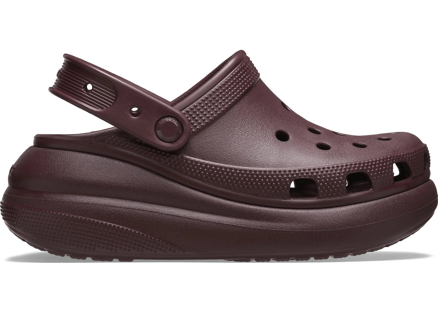 Crocs Classic Crush Clog Dark Cherry